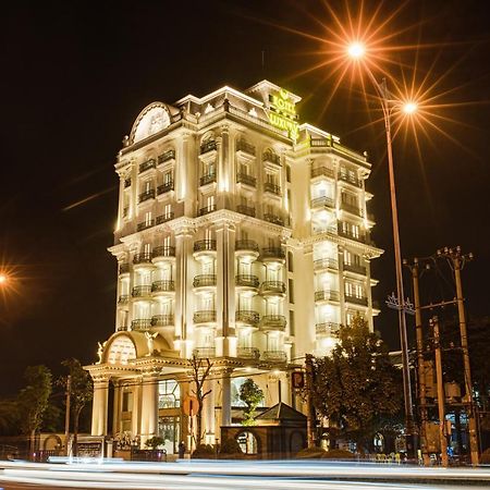 Manh Quan Luxury Hotel Vinh Yen Bagian luar foto