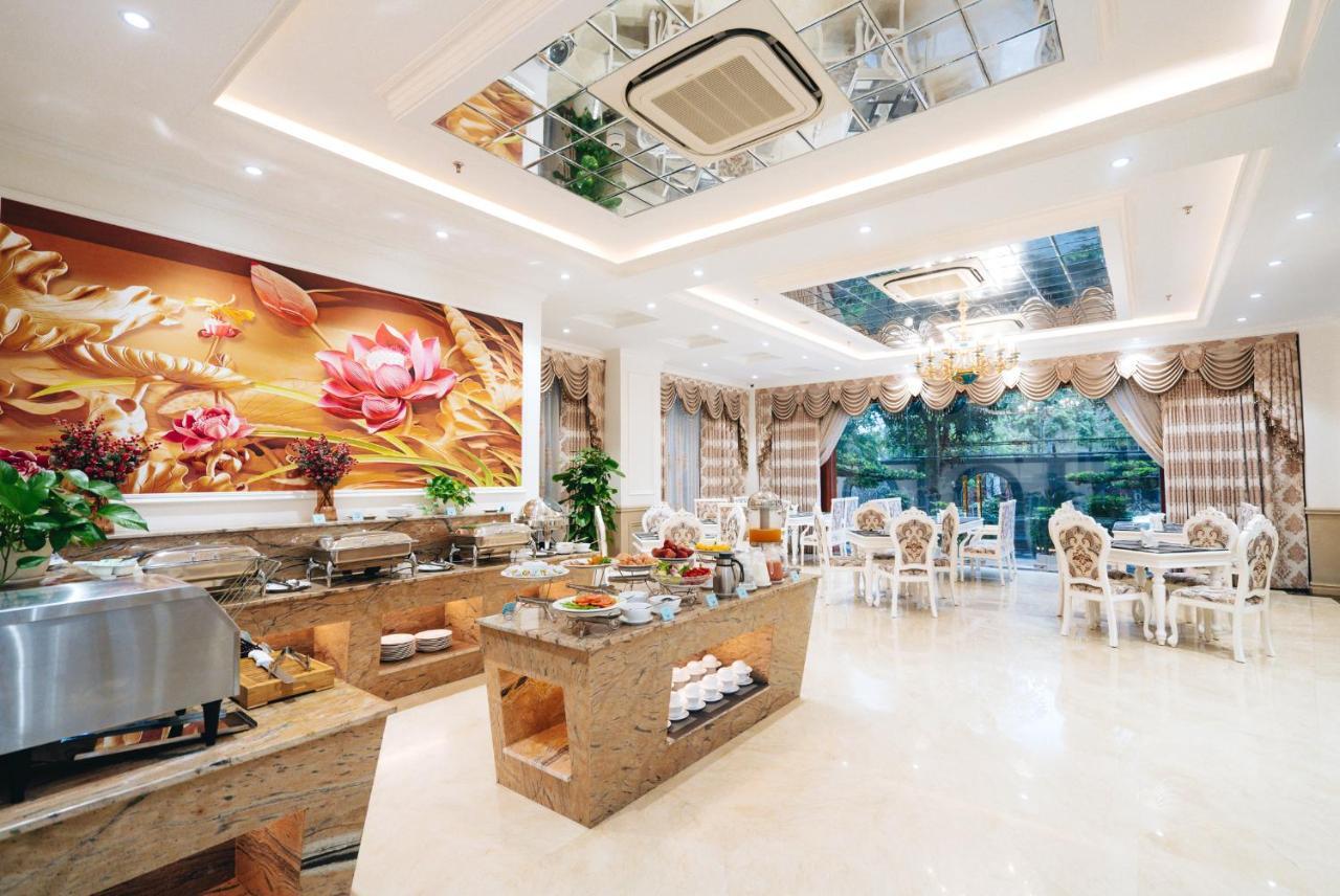 Manh Quan Luxury Hotel Vinh Yen Bagian luar foto