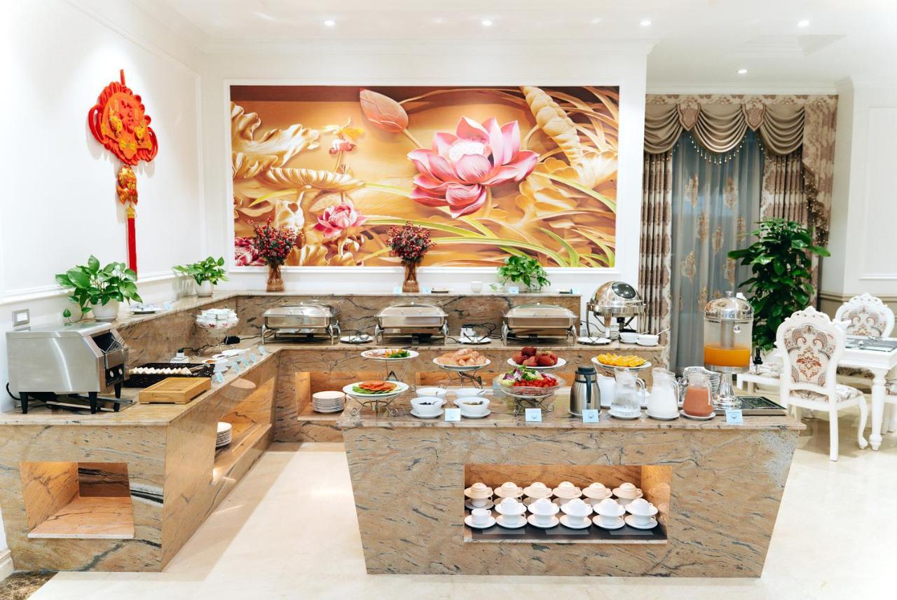 Manh Quan Luxury Hotel Vinh Yen Bagian luar foto
