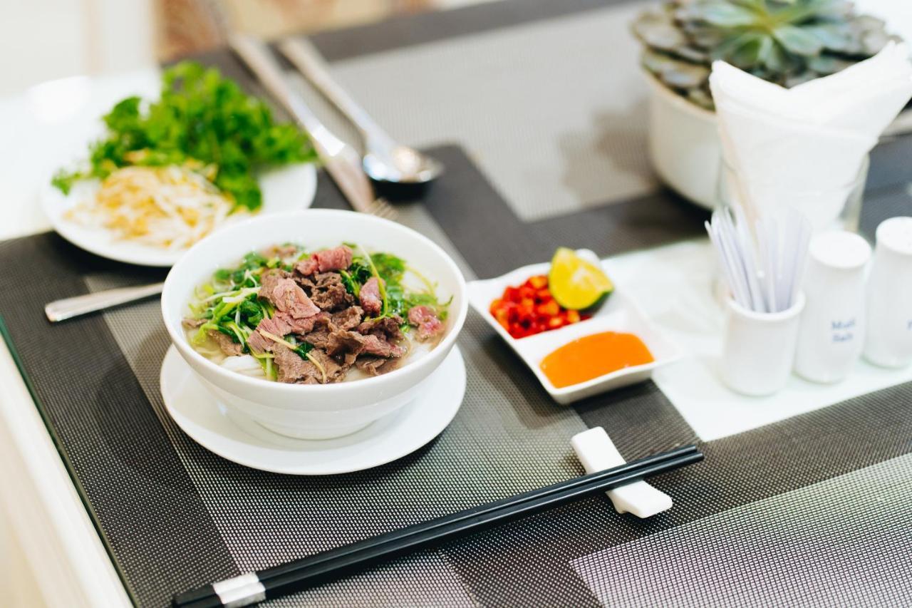 Manh Quan Luxury Hotel Vinh Yen Bagian luar foto