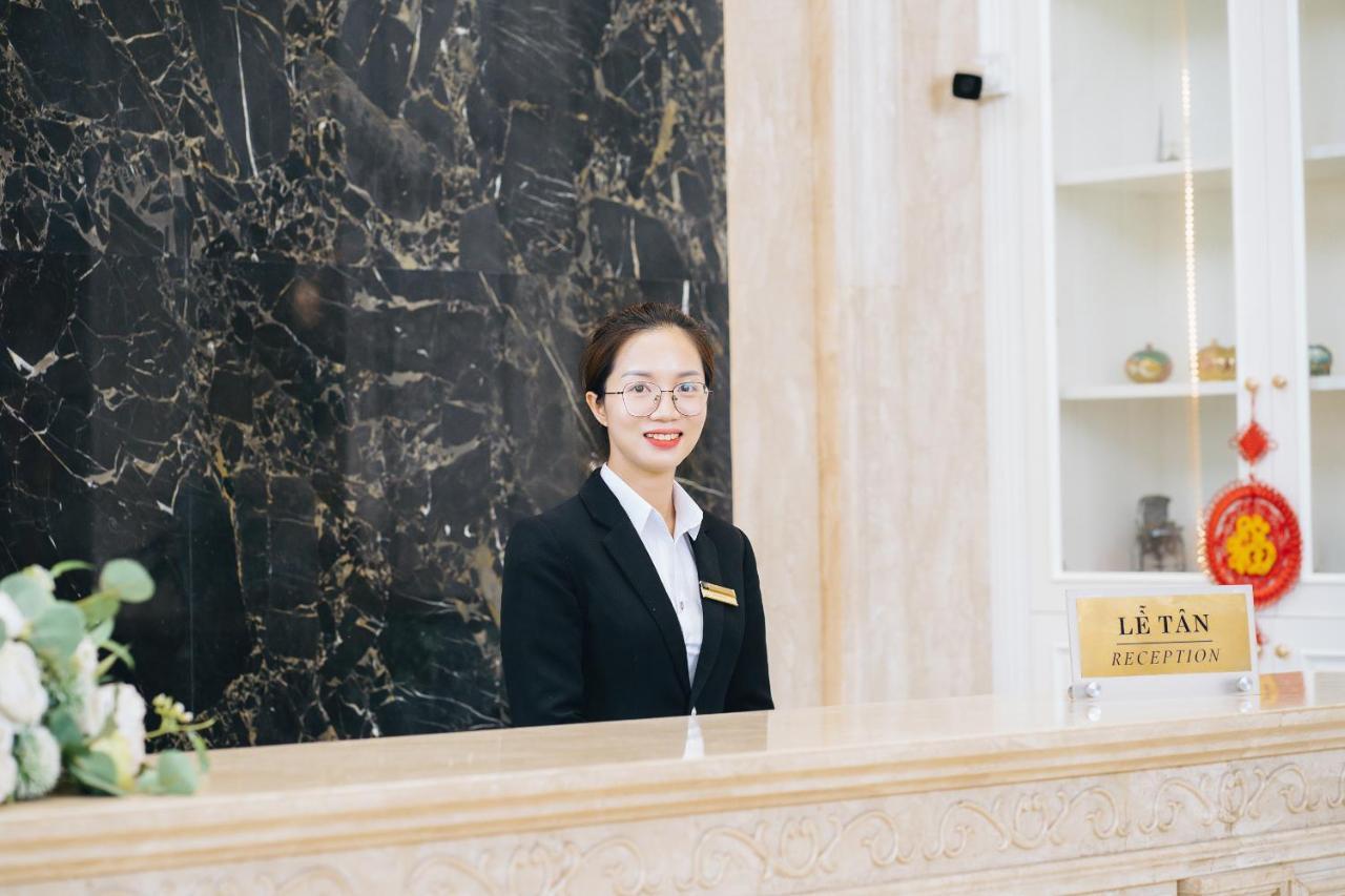 Manh Quan Luxury Hotel Vinh Yen Bagian luar foto