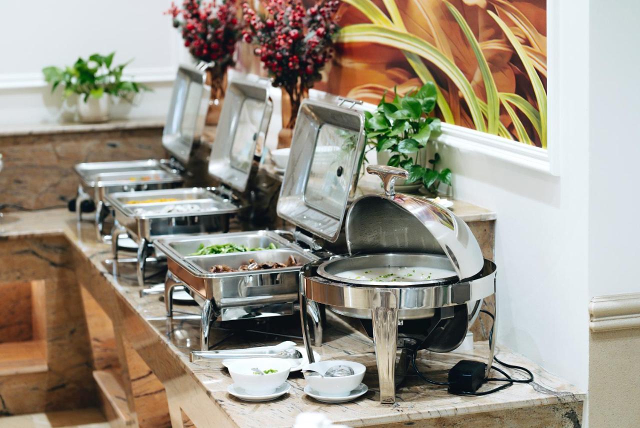 Manh Quan Luxury Hotel Vinh Yen Bagian luar foto