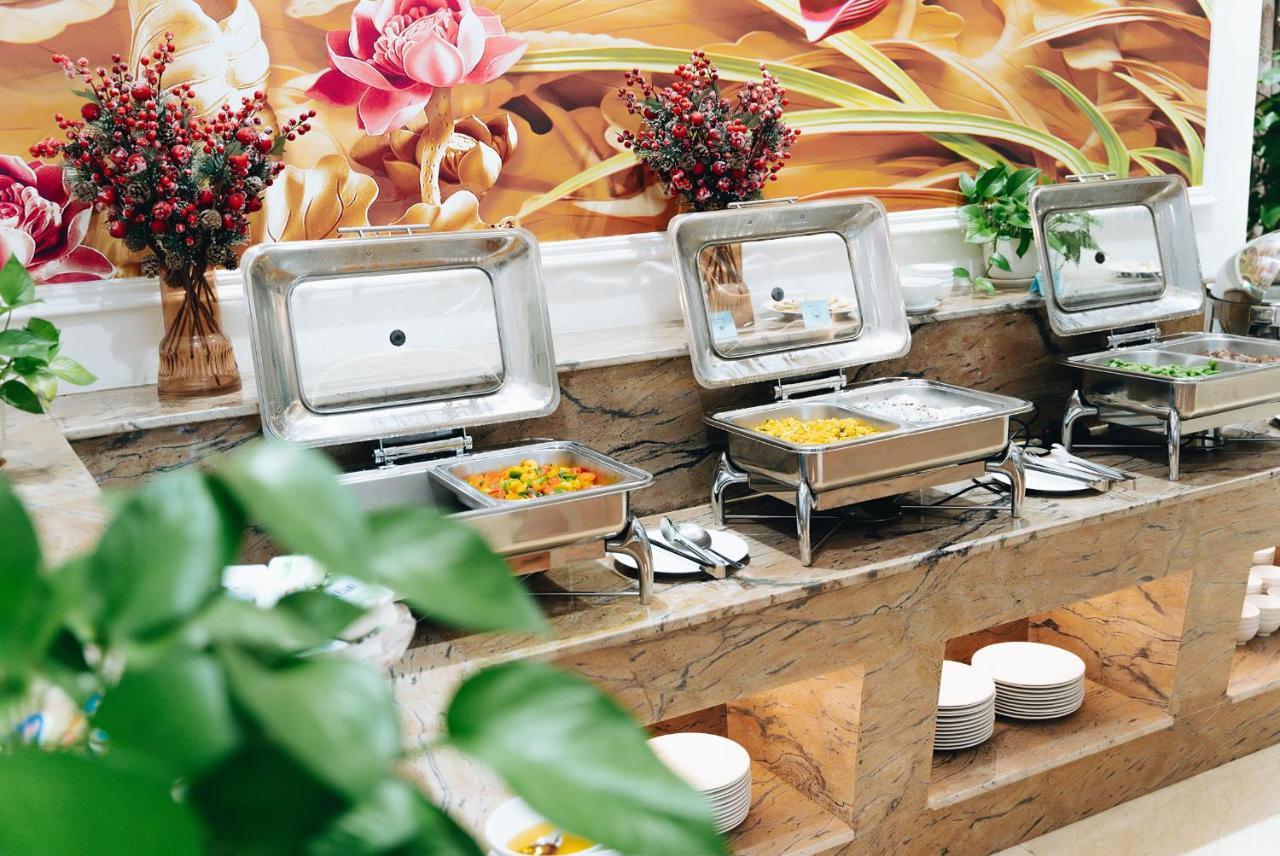 Manh Quan Luxury Hotel Vinh Yen Bagian luar foto