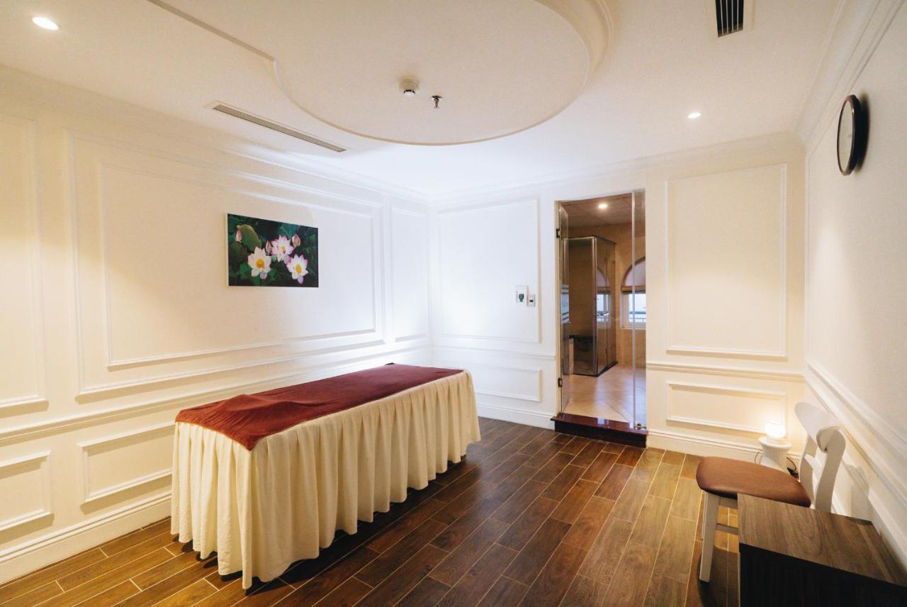 Manh Quan Luxury Hotel Vinh Yen Bagian luar foto