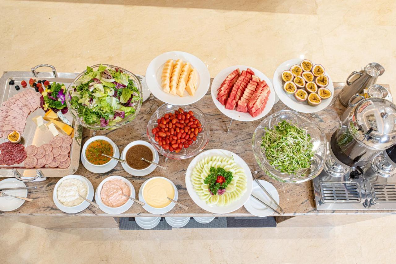 Manh Quan Luxury Hotel Vinh Yen Bagian luar foto