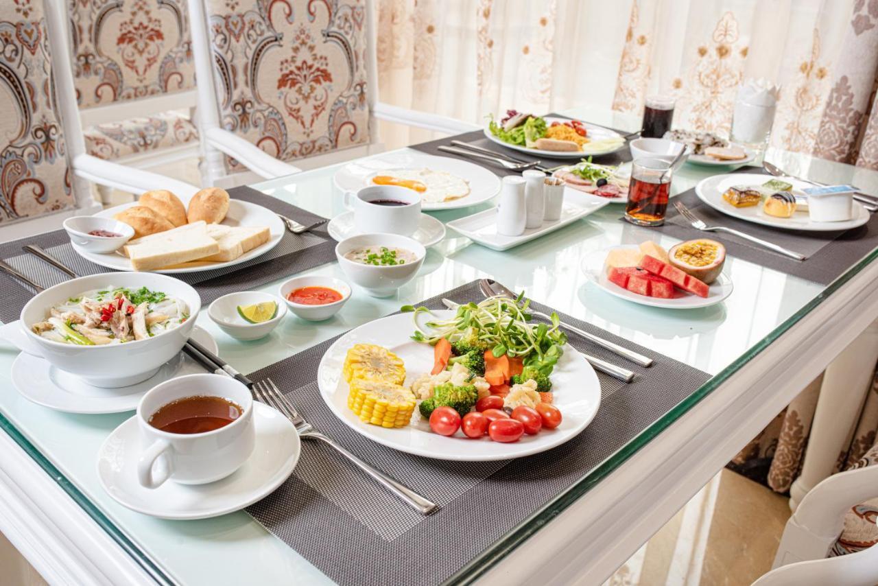 Manh Quan Luxury Hotel Vinh Yen Bagian luar foto